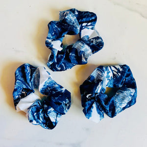 Jumbo Abstract Scrunchies