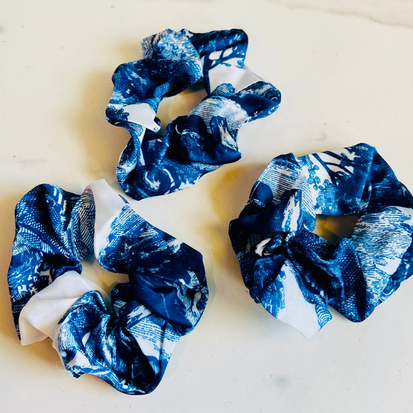 Jumbo Abstract Scrunchies