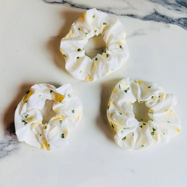 Jumbo Flower Scrunchies