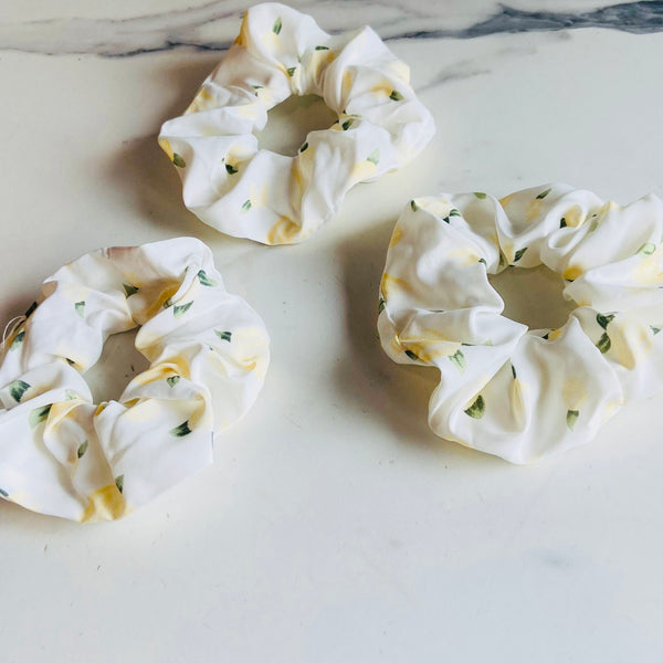 Jumbo Flower Scrunchies