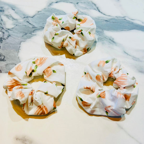 Jumbo Flower Scrunchies