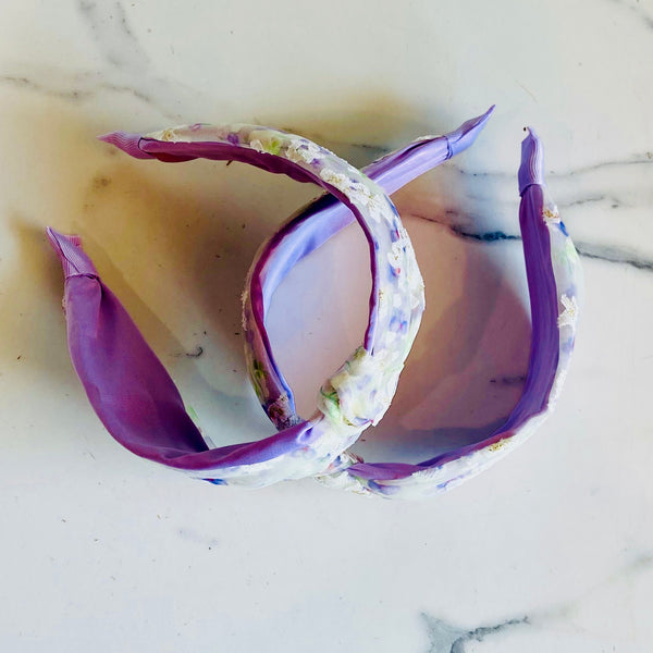 Sparkly Flower Headbands