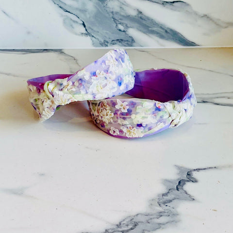 Sparkly Flower Headbands