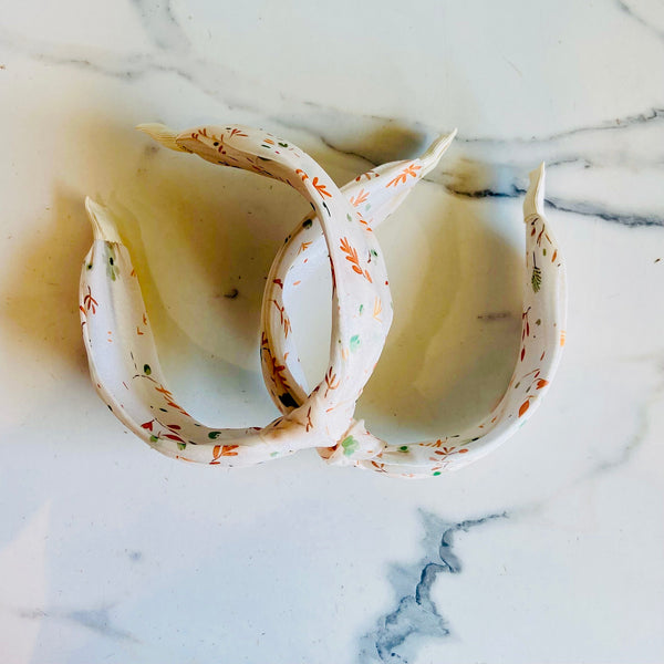 Orange Leaf Headbands