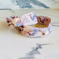 Purple Splotchy Pattern Headbands