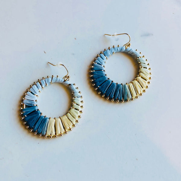Fabric Earrings