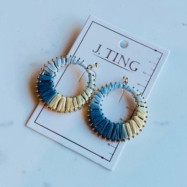 Fabric Earrings