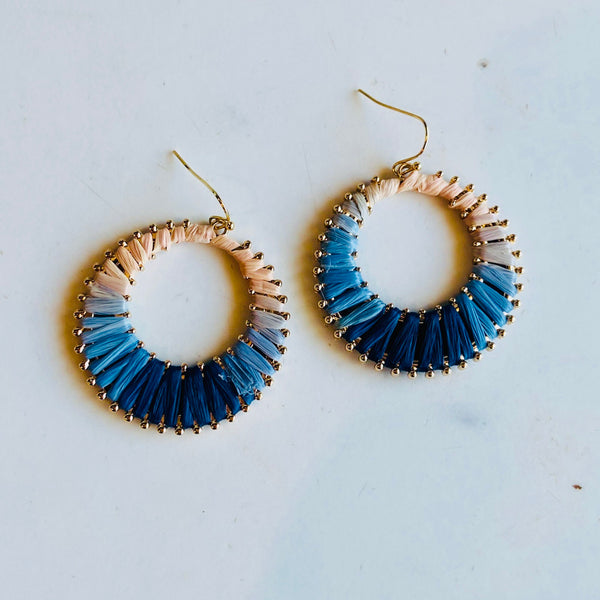Fabric Earrings