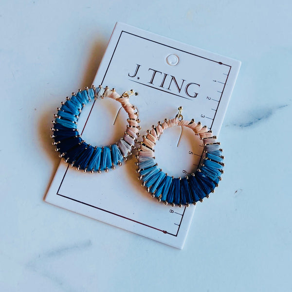 Fabric Earrings