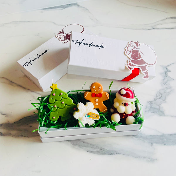 Cute Christmas Candle Bundle