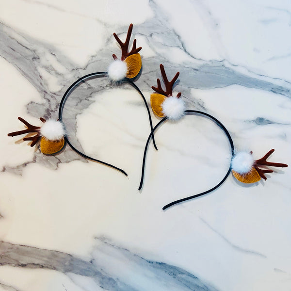 Cute Simple Reindeer Antlers Headband
