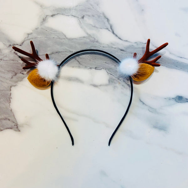 Cute Simple Reindeer Antlers Headband