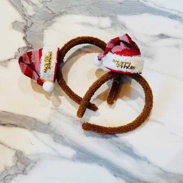 Merry Christmas Santa Hat Headband