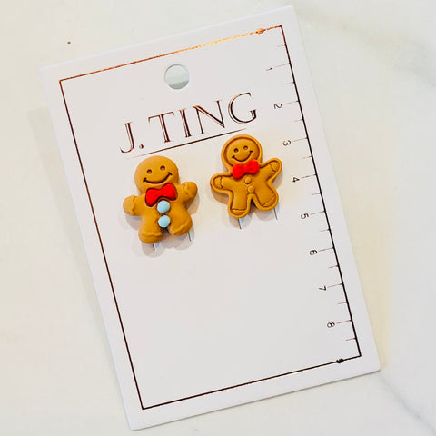 Little Gingerbread Men Earrings