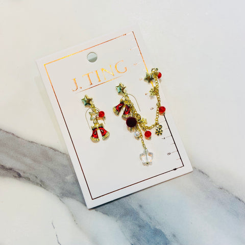 Christmas Bell Dangly Earrings