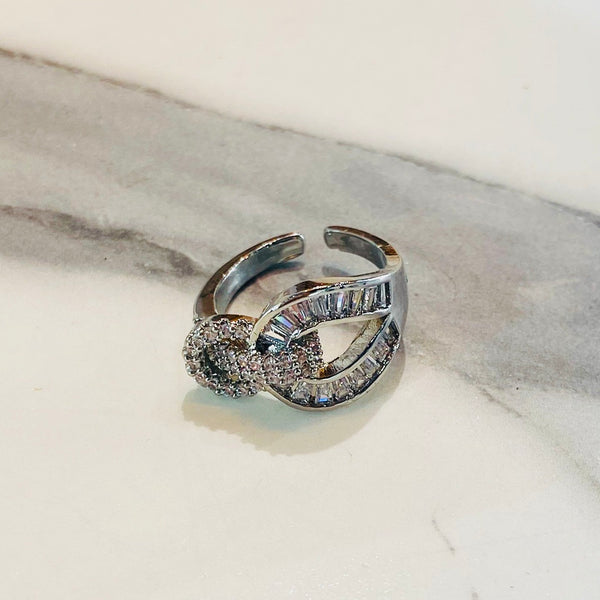 Silver Knot Ring