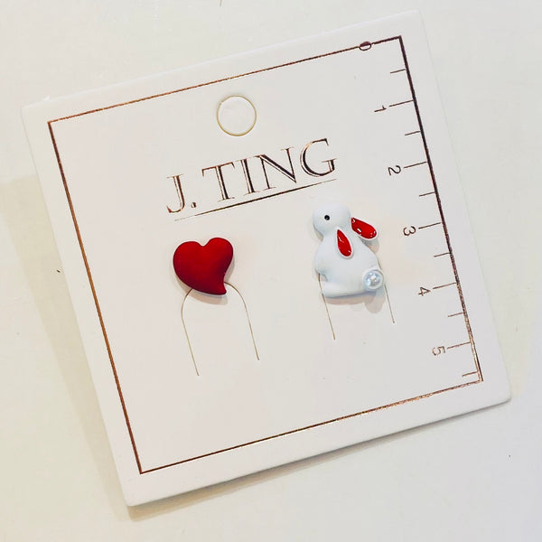 Cute White rabbit Earrings