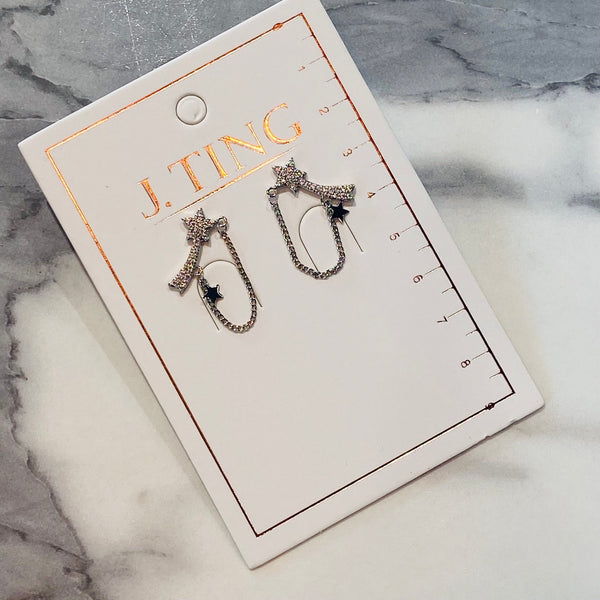 Shooting Star Dangle Earrings