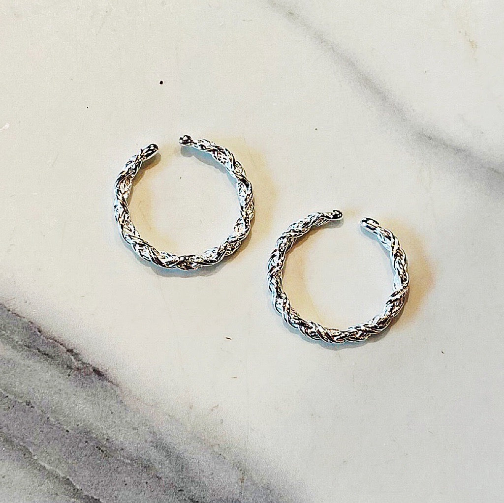 Braided Silver Ring