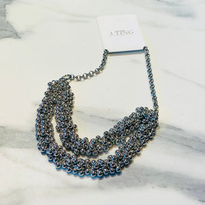 Chunky Beaded Chain Necklace