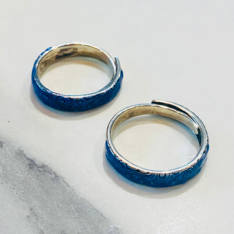 Ocean Swirl Ring