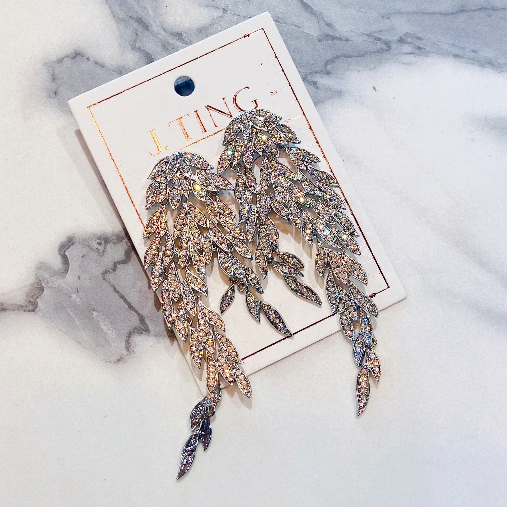 Chunky Angel Earrings