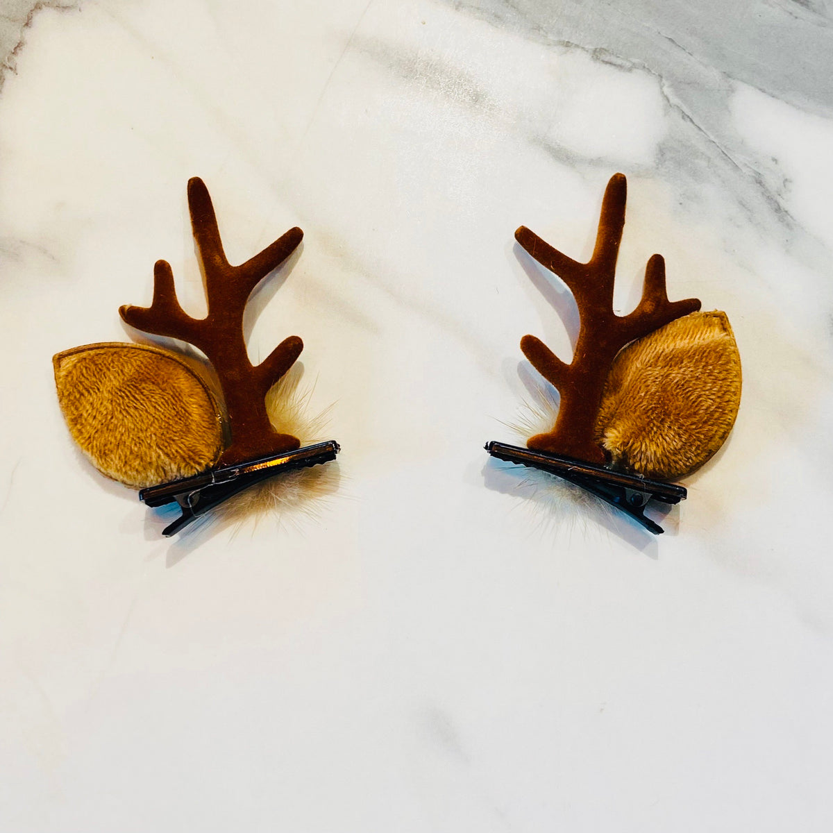 Christmas Reindeer Hair Clips