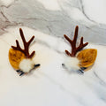 Christmas Reindeer Hair Clips