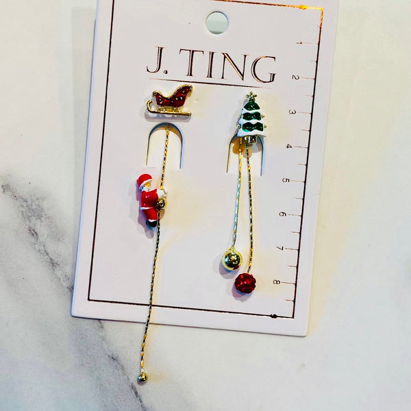 Jolly Cheer Christmas Earrings