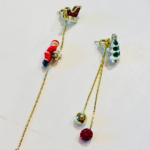 Jolly Cheer Christmas Earrings