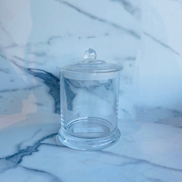 Large Candle Jar with Knot Lid