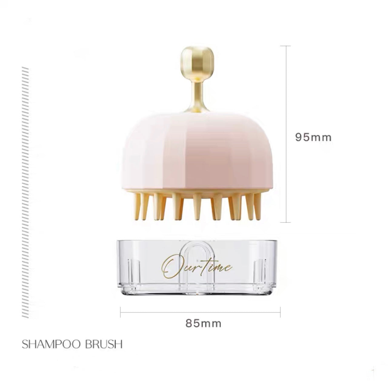 Shampoo Brush and Holder