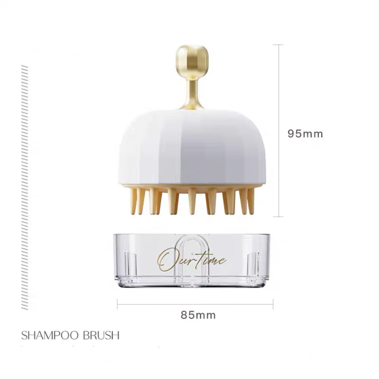 Shampoo Brush and Holder