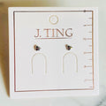 Silver Heart Earrings