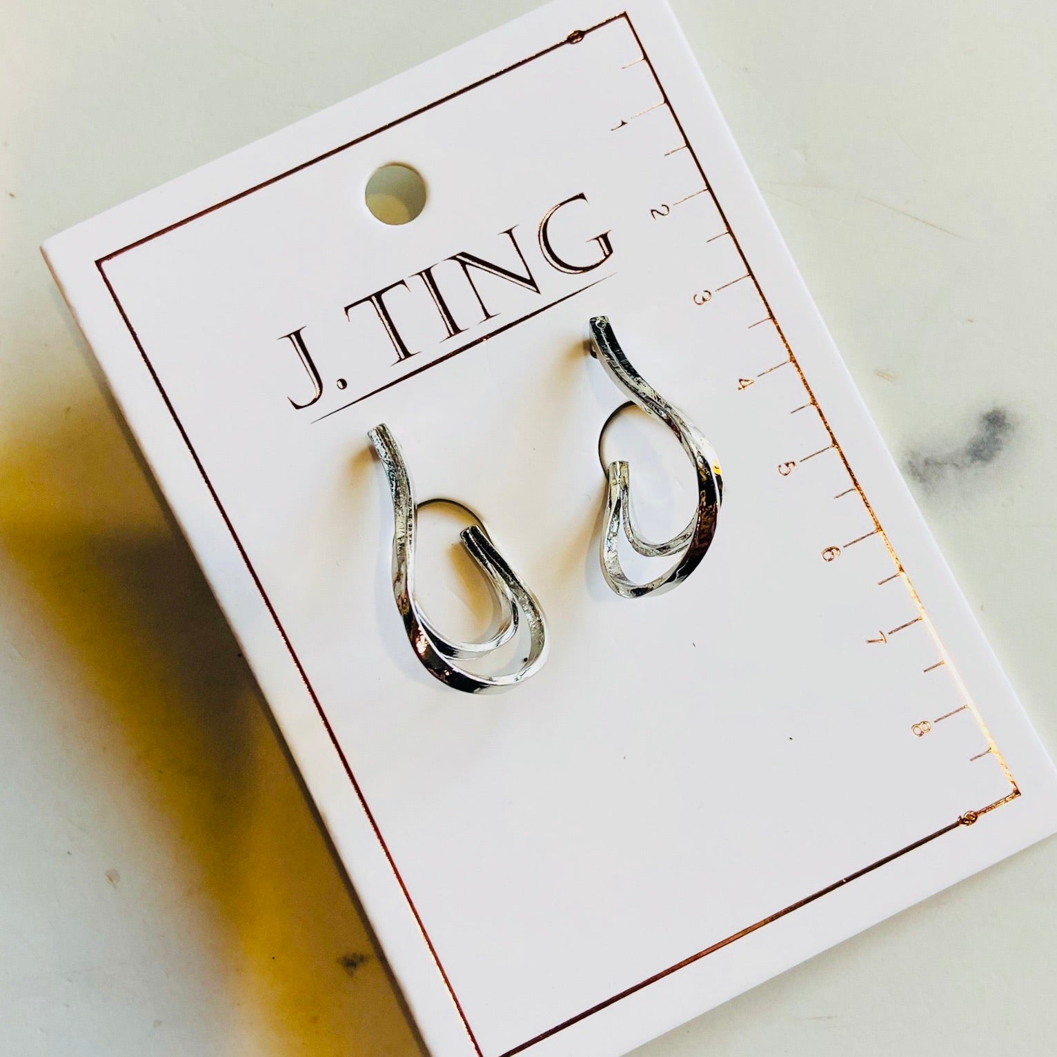 Silver Hook Earrings