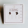 Silver Star Earrings