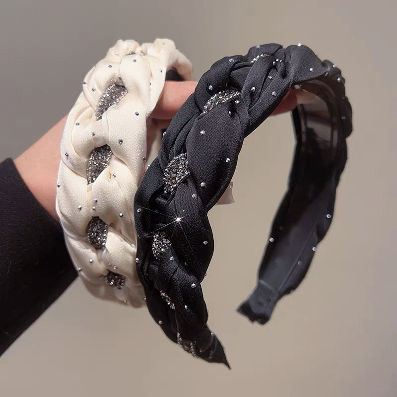 Sparkle Braided Headband
