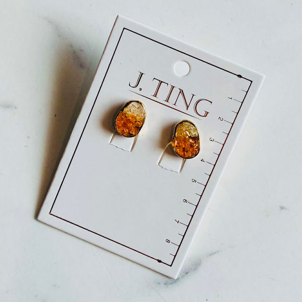 Sunstone Glow Earrings