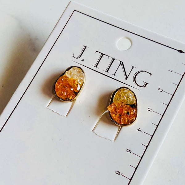 Sunstone Glow Earrings