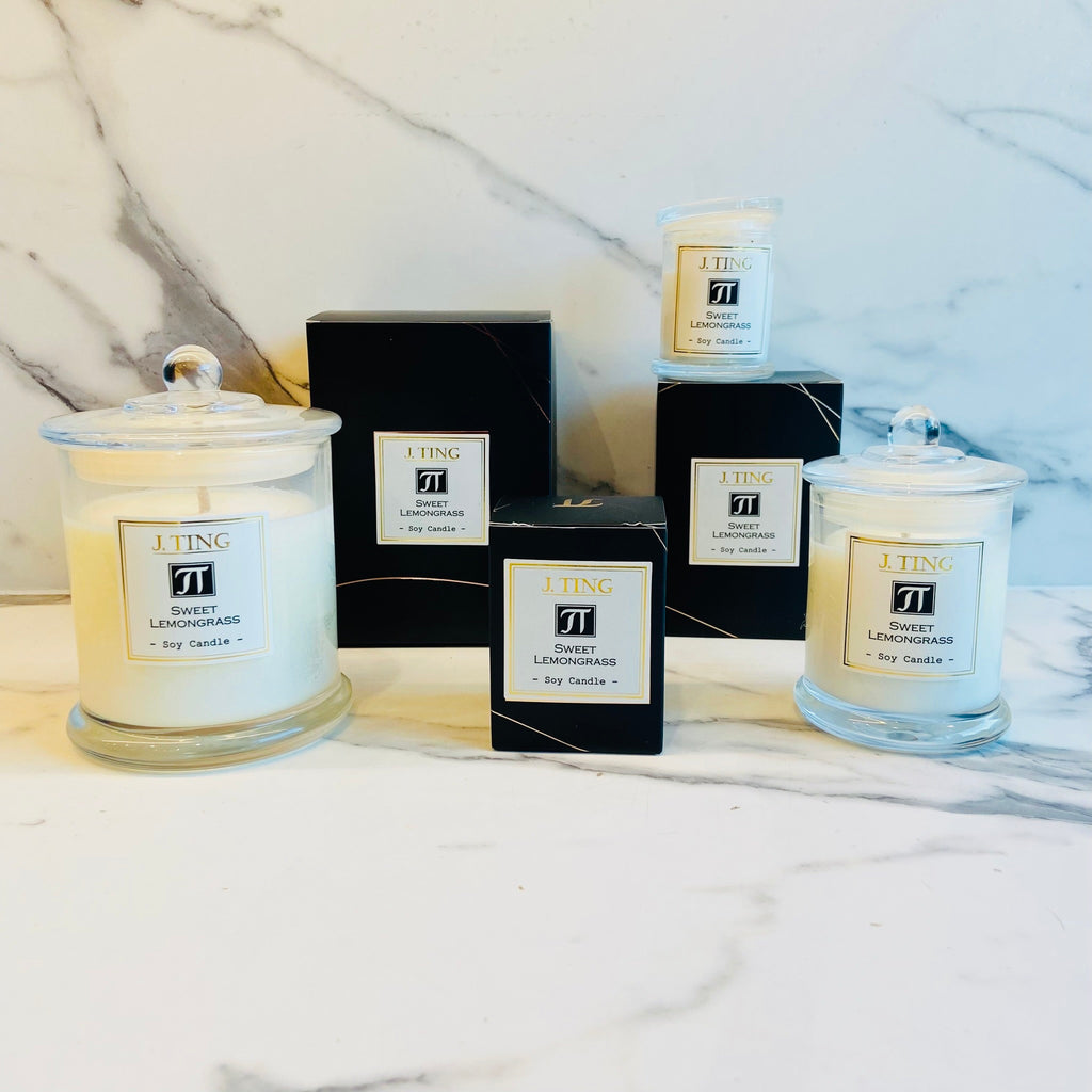 Sweet Lemongrass Soy Candle