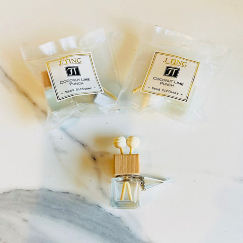 Coconut Lime Punch Car Reed Diffuser