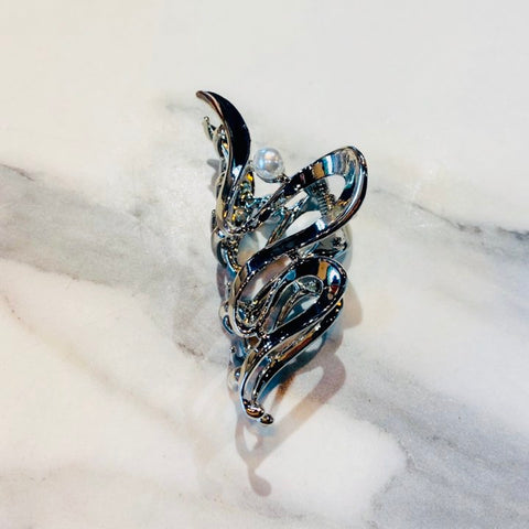 Wave Pearl Clip