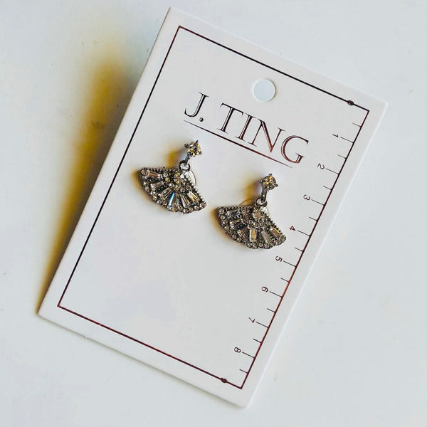 Prismatic Fan Earrings