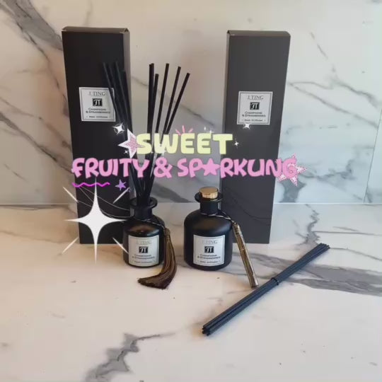 Champagne & Strawberries Reed Diffuser