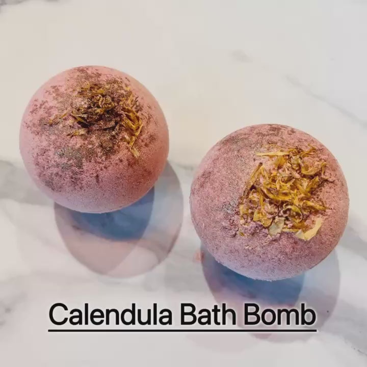 Calendula - Jumbo Round Bath Bomb