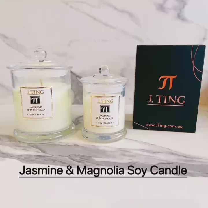 Jasmine & Magnolia Soy Candle