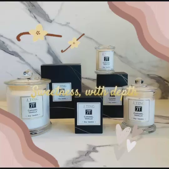 Caramel Vanilla Soy Candle