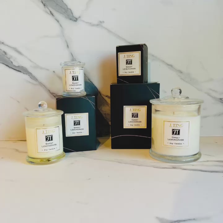 Sweet Lemongrass Soy Candle