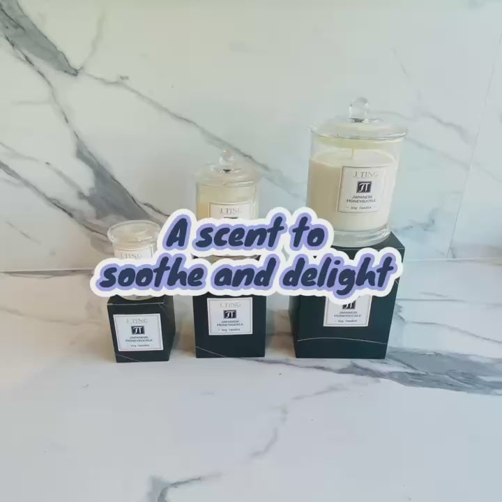 Japanese Honeysuckle Soy Candle