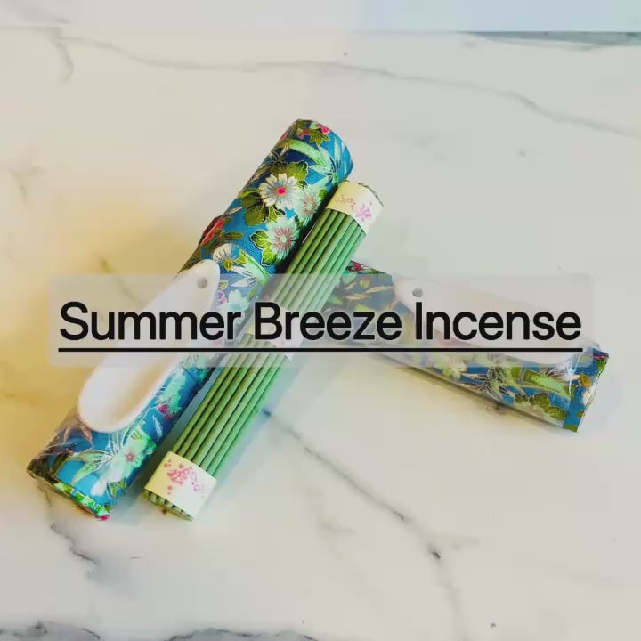 Summer Breeze - Incense Sticks Including Incense Holder